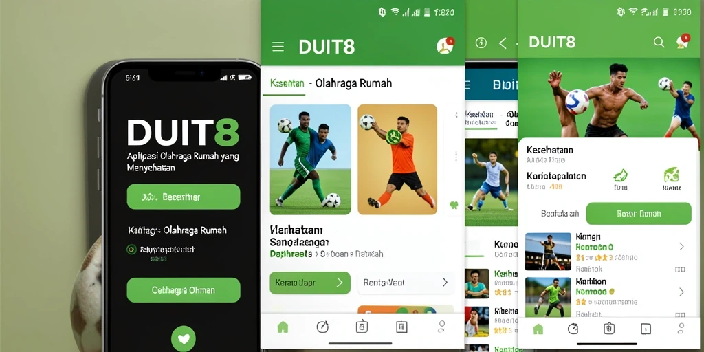 Antarmuka pengguna DUIT8 yang menarik dan ramah pengguna.