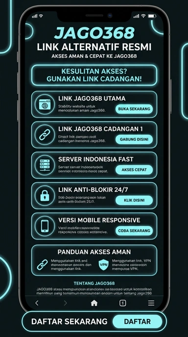 Alternatif jago368: Cara Akses yang Aman dan Mudah